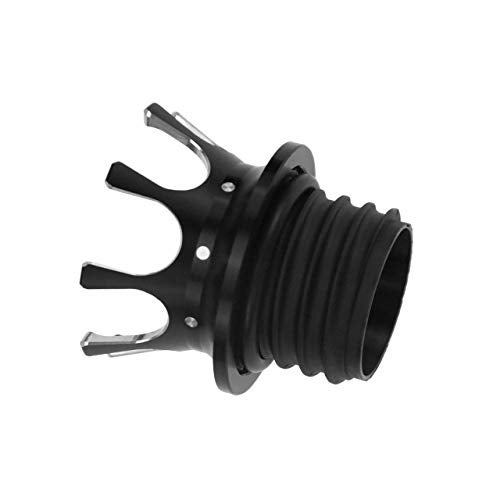 HDBUBALUS Motorcycle Vented Gas Cap King Crown Fuel Tank Cap with Right-Hand Threads Fit for Harley Sportster Dyna Touring Road King Softail Trike FLRT Black - Image 4