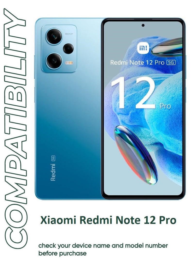 ACLIX 5 Pieces Antistatic ESD Dustproof Premium Quality High Definition Tempered Glass Screen Protector Designed For Xiaomi Redmi Note 12 Pro - Image 3