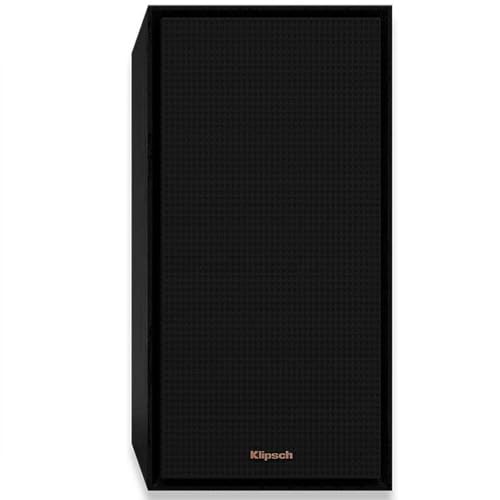 Klipsch كليبسش ريفرنس الجيل التالي R-50M مكبرات صوت رف الكتب المحملة بقرون مع مضخمات نحاسية مدورة 5.25" لأفضل صوت مسرحي منزلي في الفئة في اللون الأسود - Image 3