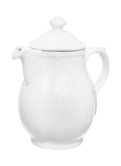 Royal Porcelain Tea Pot With Lid Shape 32 0.80 L White - pzsku/Z7CDD90ADFF00A3146E86Z/45/_/1740583263/11332f91-e487-4d9a-9ab9-16b25428c0c9