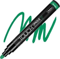 Touch Opaque Water Based Marker Pen 1.5-2.3mm - Medium Pack Green 10 - SH8613003-2020 