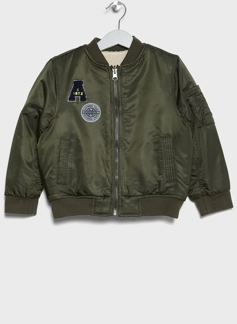 F&F Little Badged Jacket