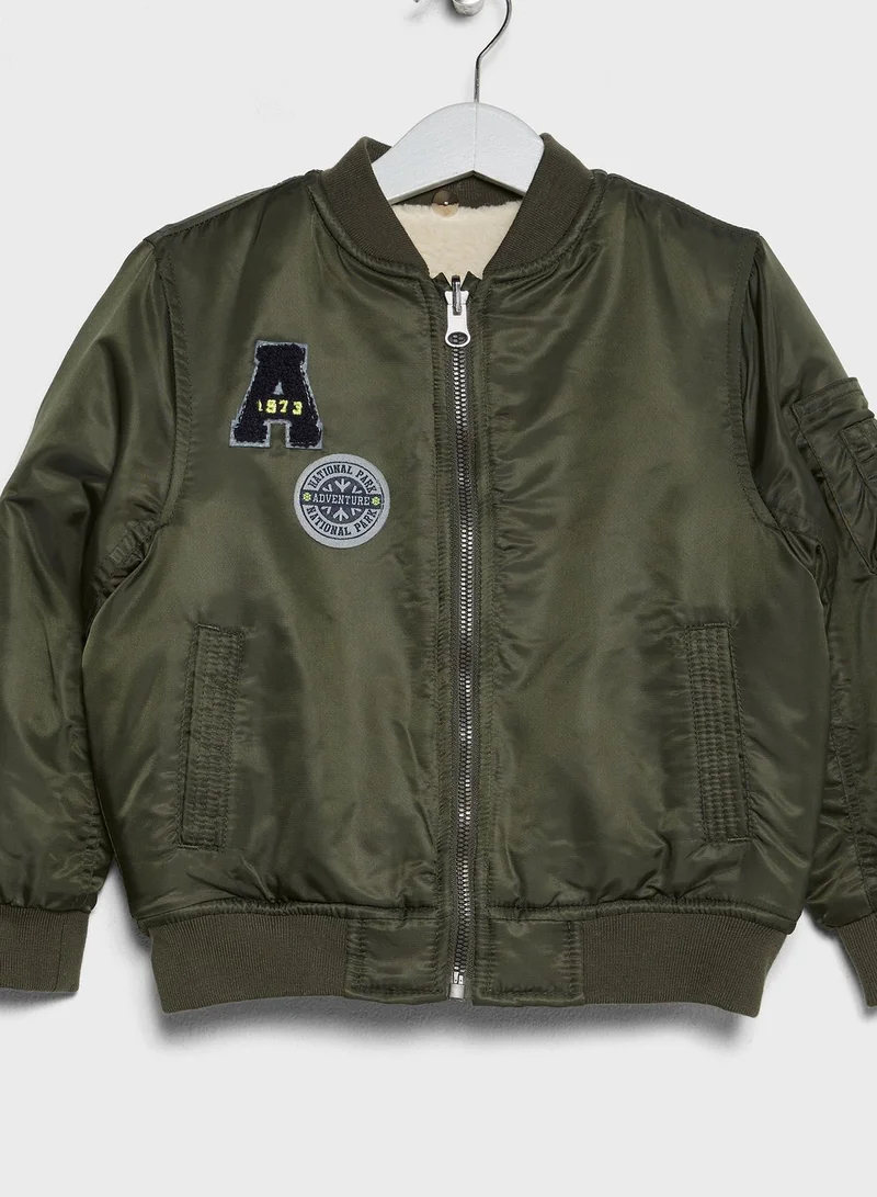 F&F Little Badged Jacket
