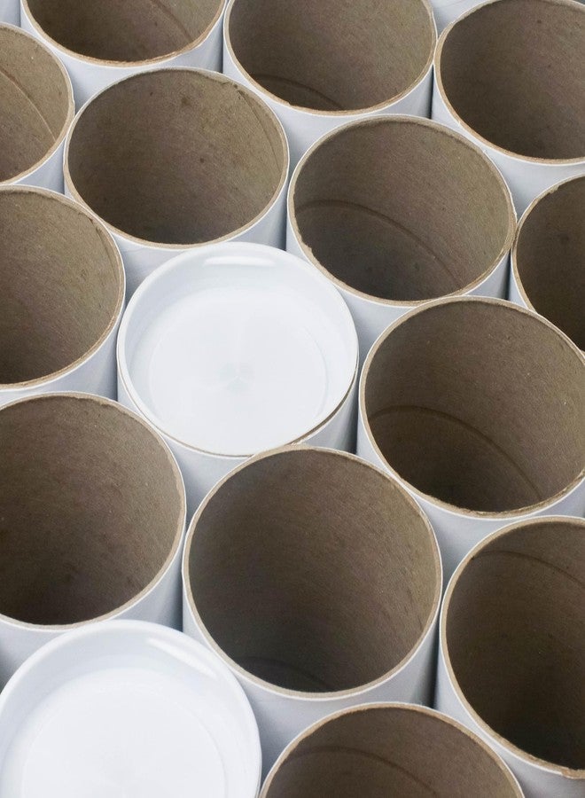 MagicWater Supply Mailing Tube - 1.5 in x 18 in - White - 4 Pack - for Shipping and Storage of Posters, Arts, Crafts, and Documents - Image 4