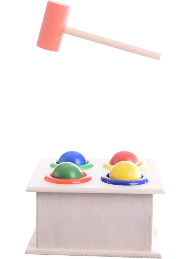 Wood Hammer Toy - Multicolor Generic-AS-MS-3-36-Multicolor - Image 1