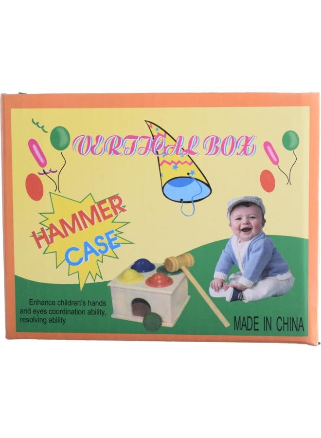 Wood Hammer Toy - Multicolor Generic-AS-MS-3-36-Multicolor - Image 2