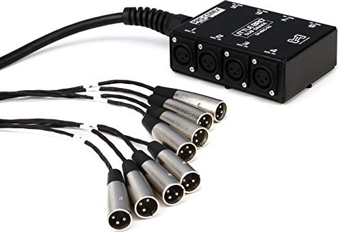 Hosa SH-8X0-50 Pro-Conex Little Bro' Sub Snake, Hosa 8 x XLR Sends and No Returns, 50 Feet - Image 4