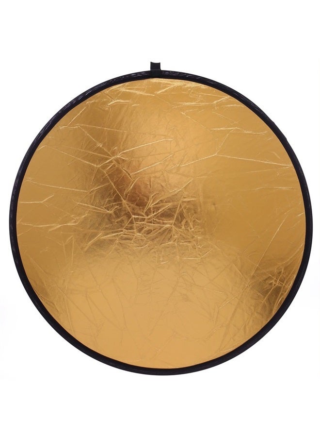 Konseen 5 in 1 Photo Video Reflectors 12 inch (30cm) Collapsible Multi-Disc Light Round Photography Reflector with Bag -Translucent, Silver, Gold, White and Black - Image 2
