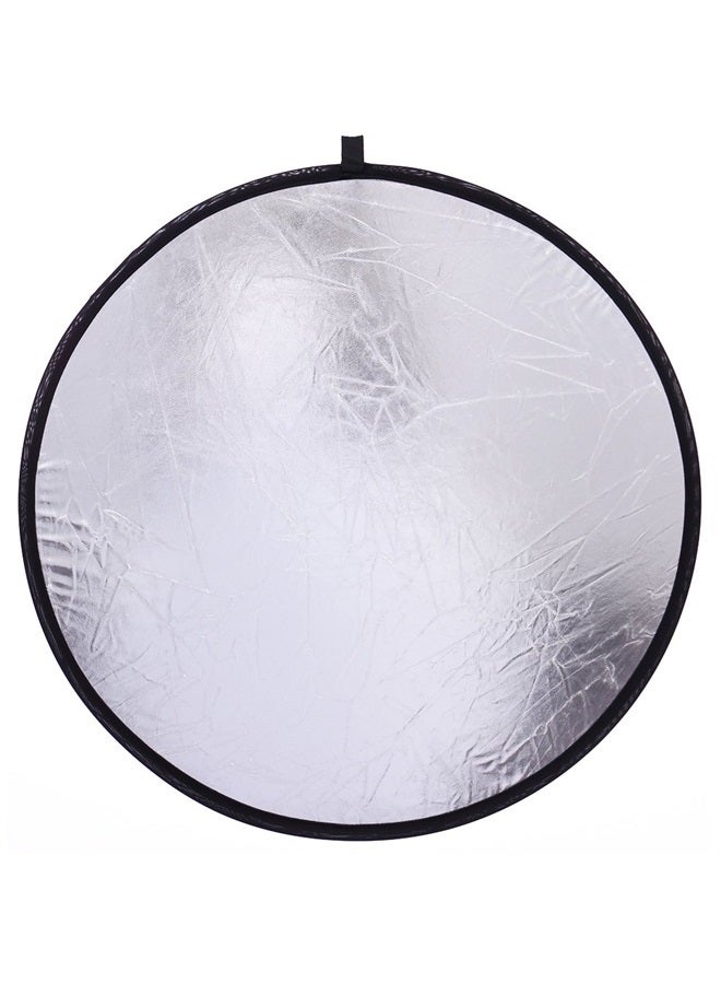 Konseen 5 in 1 Photo Video Reflectors 12 inch (30cm) Collapsible Multi-Disc Light Round Photography Reflector with Bag -Translucent, Silver, Gold, White and Black - Image 3