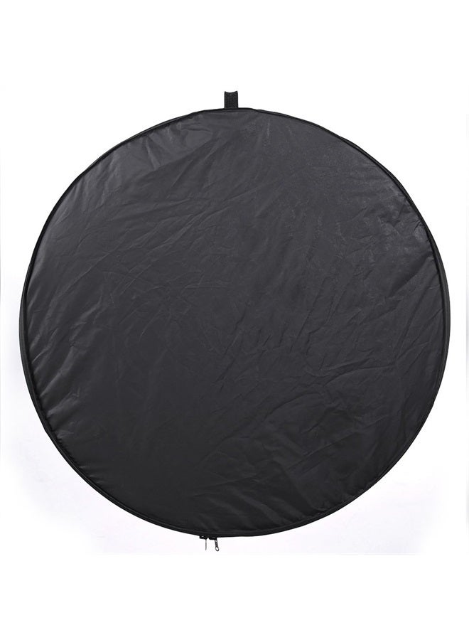 Konseen 5 in 1 Photo Video Reflectors 12 inch (30cm) Collapsible Multi-Disc Light Round Photography Reflector with Bag -Translucent, Silver, Gold, White and Black - Image 4