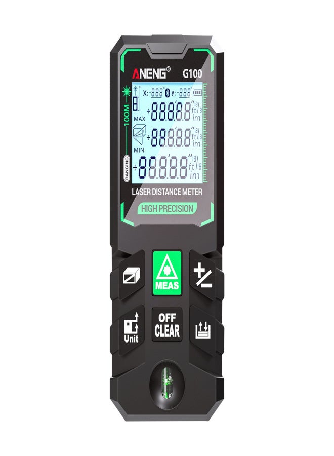ANENG G100 Smart High-Precision Rangefinder Green Distance Meter 30 Set of Data Storage Autonomous Calibration Multi-function Tool - Image 1
