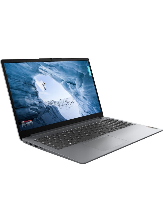 Lenovo (Upgraded Version) Ideapad 1 Laptop With 15.6-Inch FHD Touch Display, Core i3-1215U Processor/8GB RAM/256GB SSD/Intel UHD Graphics/Windows 11  Cloud English Cloud Gray - Image 2
