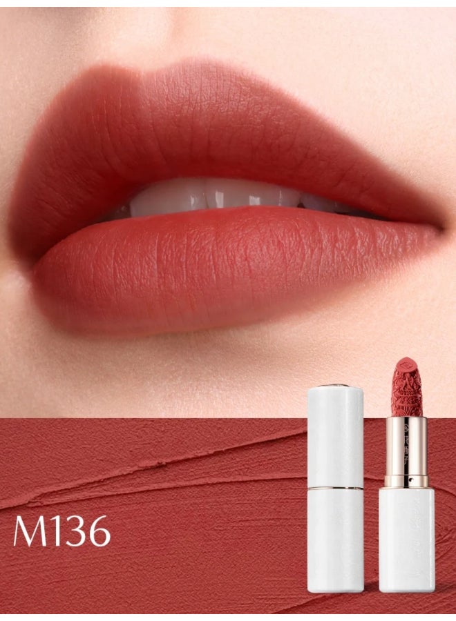Florasis Blooming Rouge Porcelain Lipstick | M136 Maple Red | 3.5 grams - Image 4