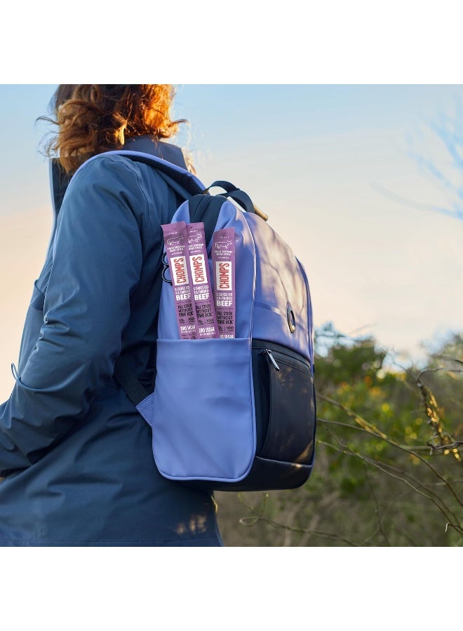 CHOMPS Grass Fed Taco Beef Jerky Snack Sticks - Image 5