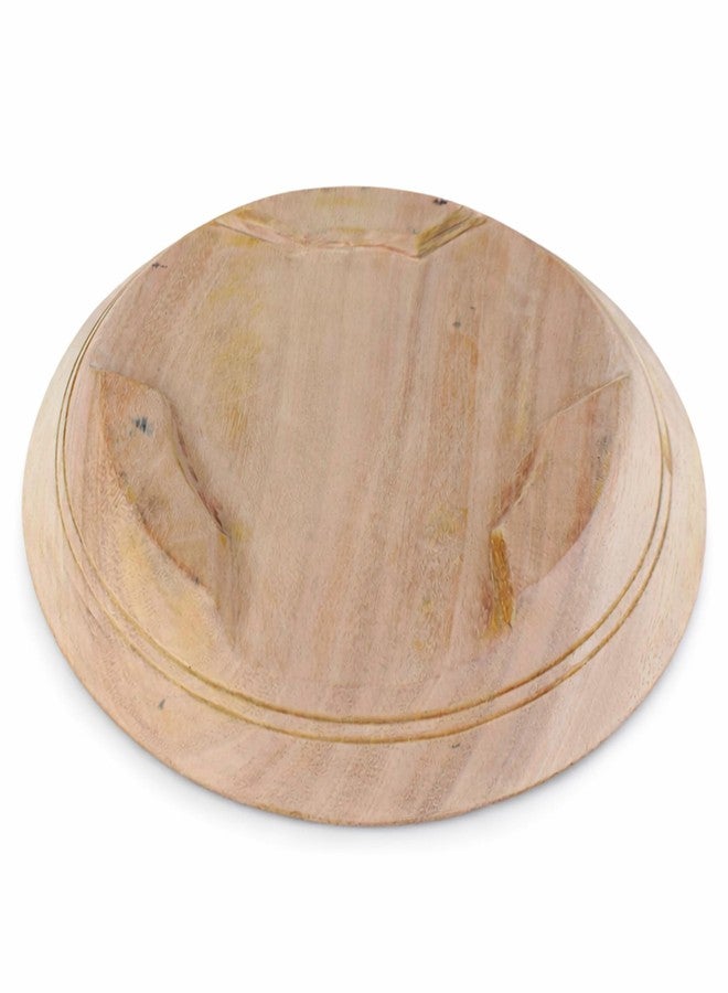 CRM TRADERS Wooden Chakla Belan Roti Rolling Board and Pin Set for Kitchen - 10.5 inch - Image 5