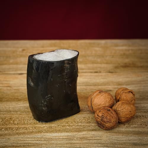 Mythrojan Viking Drinking Buffalo Horn Shot Glass with Free Canvas Bag Drinking Vessel Tumbler for Viking Events Renaissance Norse Medieval Tankard Shot Glass - 3", Pack of 2 - Image 4