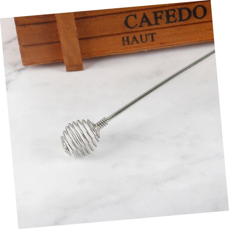 DECHOUS 2pcs Stainless Steel Drink Mixer Stirring Stick Long Handle Stirrer for Wisk - Image 3