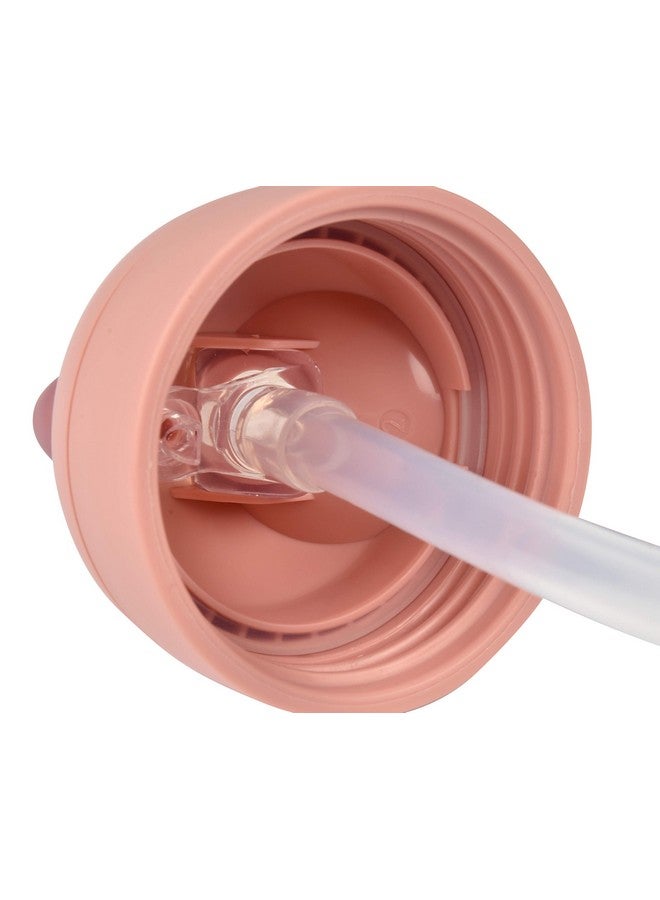 BEABA Straw Sippy Cup, Sippy Cup With Removable Handles, Sippy Cup With Straw, Baby Straw Cup, Toddler Cup, Toddler Straw Cups, 8+ Months, 10 Oz, Rose - Image 3