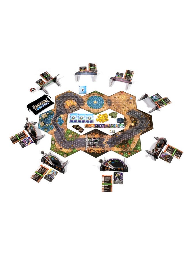 Brotherwise Games Dungeon Kart, Fast-Paced Racing Adventure, Strategic Racing, Family-Friendly Fun, Board Game, for 2 to 8 Players and Ages 10+ - Image 2