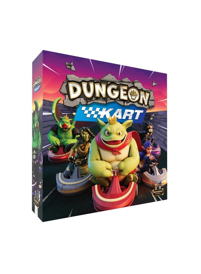 Brotherwise Games Dungeon Kart, Fast-Paced Racing Adventure, Strategic Racing, Family-Friendly Fun, Board Game, for 2 to 8 Players and Ages 10+ - Image 1