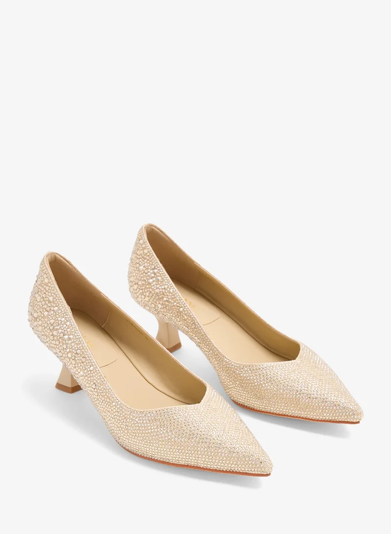 LORIANNE  Sasanda - Crystal  pumps for Women | Best Price UAE