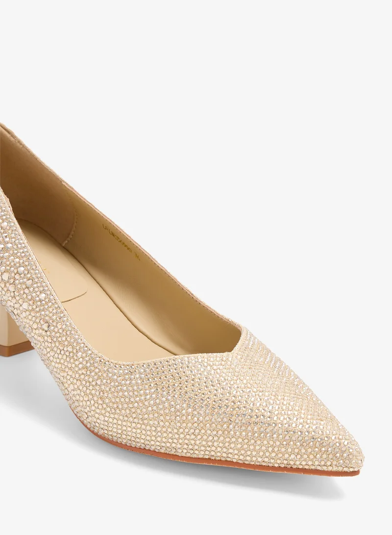 LORIANNE  Sasanda - Crystal  pumps for Women | Best Price UAE
