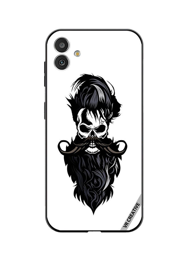 VR CREATIVE Protective Case Cover For Samsung Galaxy M13 5G Skull Beard Design Multicolour - Image 1