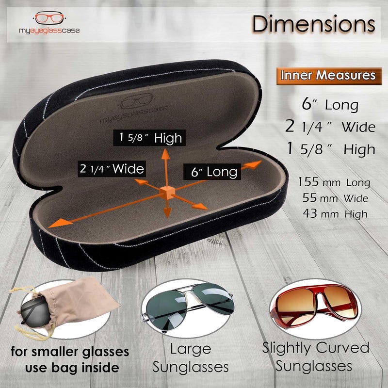 MyEyeglassCase علبة نظاراتي الشمسية للرجال - علبة نظارات شمسية - Image 4
