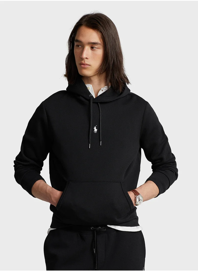 بولو رالف لورين Logo Drawstring Detailed Pullover Hoodie