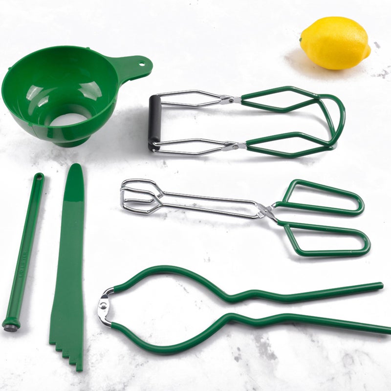 1 of Canning Tools Kit Jar Lid Lifter Lid Lifter Kitchen Canning Tool Measuring Ruler - Image 3