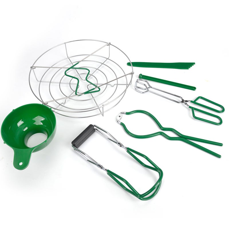 1 of Canning Tools Kit Jar Lid Lifter Lid Lifter Kitchen Canning Tool Measuring Ruler - Image 4