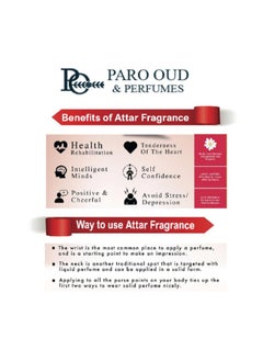 PARO OUD Attar collection 1 I GIFT ATTAR I Winter ATTAR I Autumn/Winter Collection I Seasonal ATTAR I Wedding ATTARS I Alcohol-free attar oil for men and women I Pure attar I long-lasting scent  - Image 5