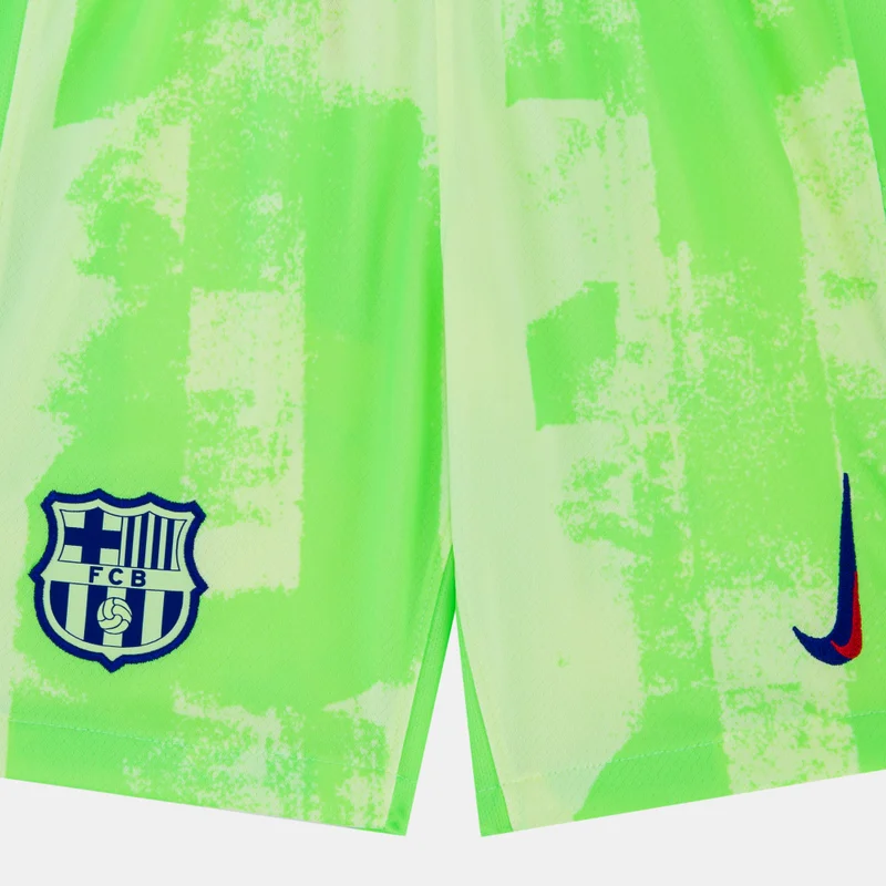 Nike Kids' FC Barcelona 24/25 Stadium Third Replica Football Shorts