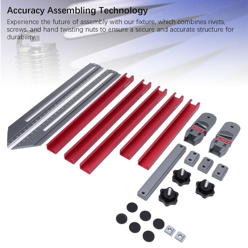 Aluminum Alloy Stair Tread Template Tool for Quick Accurate Measurement - Image 4