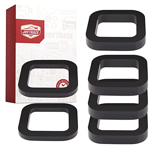 joytrace 6 Pack - Multiple Size Combination，2 Inch Hitch Receiver Silencer Pad - Compatible with Most 2 Inch Trailer Hitch Receiver - Image 1