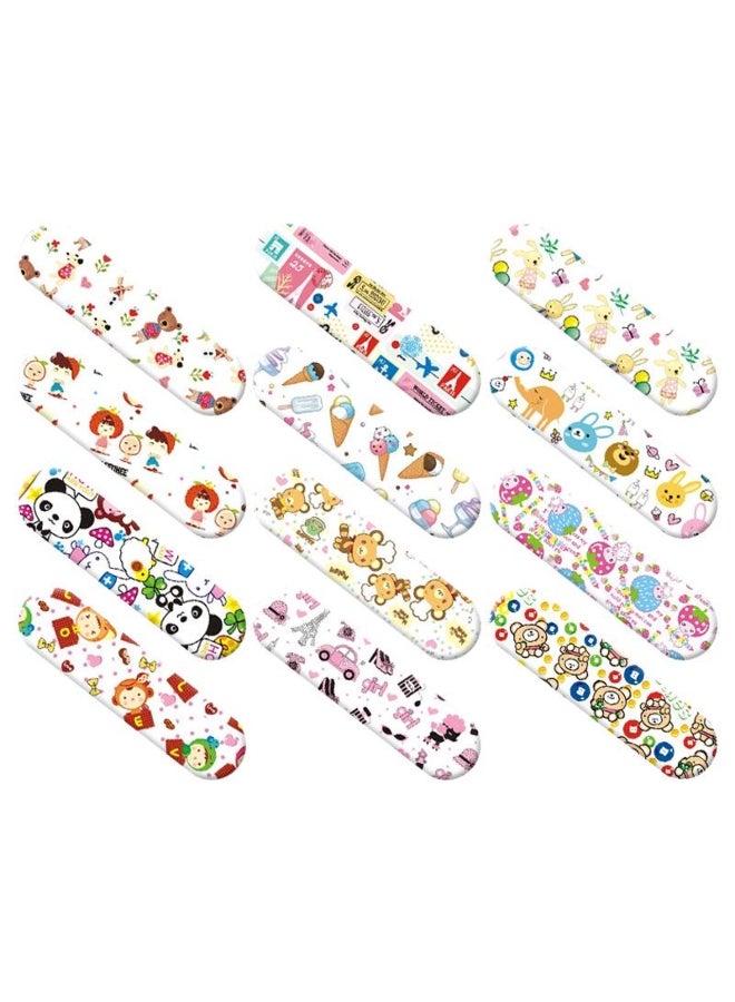 Generic 120pcs Cartoon Animal Wound Patch for Children Kids Waterproof Band Aid Breathable Sticking Plaster First Aid Adhesive Bandage 