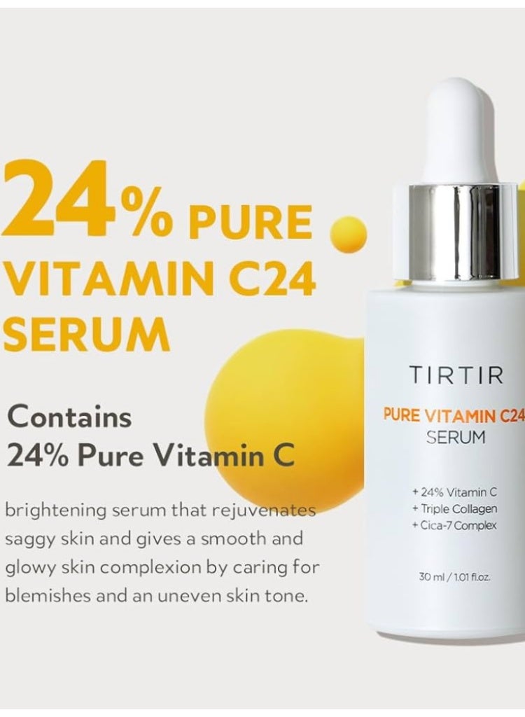 Tirtir Pure Vitamin C24 Serum – Brightening and Anti-Aging Vitamin C Serum – 30ml - Image 3