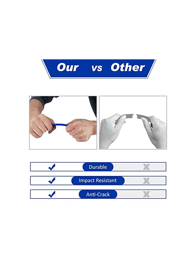 KASTWAVE Audio Removal Kit, Auto Clamp Fastener Terminal Removal Kit Plastic Pry Tool Kit for Car Panels/Dashboards/Doors/Audio/Radio/Stereo, 19 Pieces Comes with Storage Bag (Blue) - Image 5