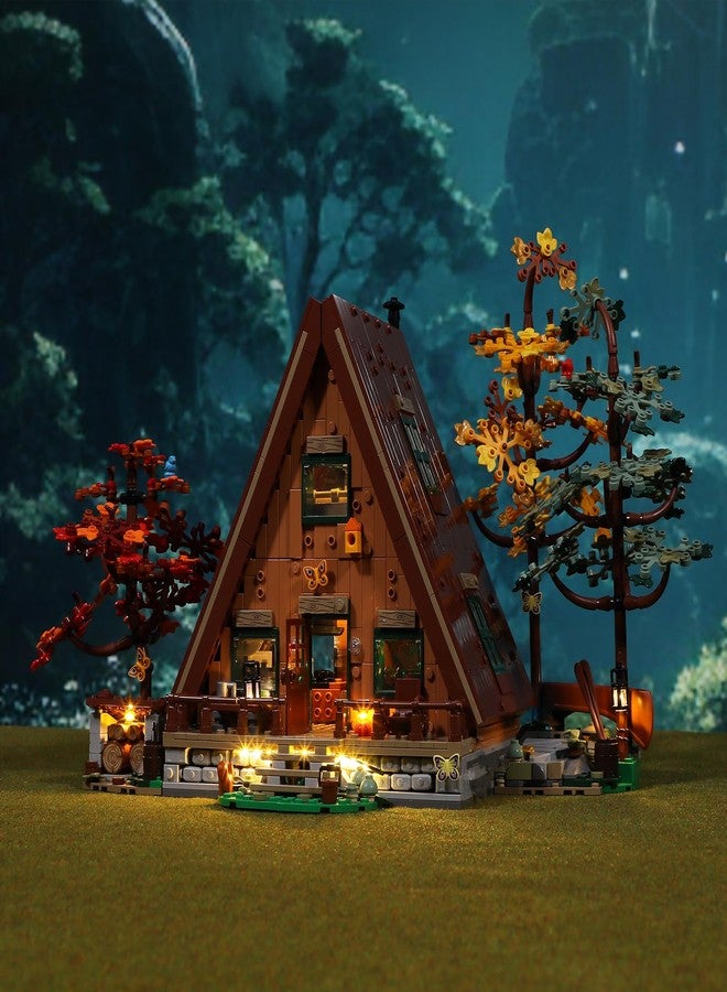 BRIKSMAX 2.0 Light Kit for Lego A-Frame Cabin -Innovative Led Lighting Compatible with Lego Ideas 21338 - Not Included Lego Set - Image 1