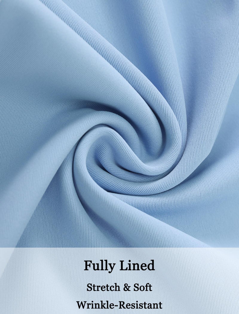 EXARUS Girls Bodycon Dress Pre Teen Ruched Evening Party Homecoming Formal Dresses Tween Mini Stretch Cowl Neck One Shoulder Short Tight Fitted Pencil Sky Blue 12Y - Image 2