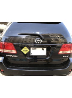 Rubik Magnetic New Driver Car Sign Sticker, New Driver Please Be Patient, Highly Reflective Removable and Reusable for Beginner Car SUV Van Drivers (15x15cm)  - Image 4