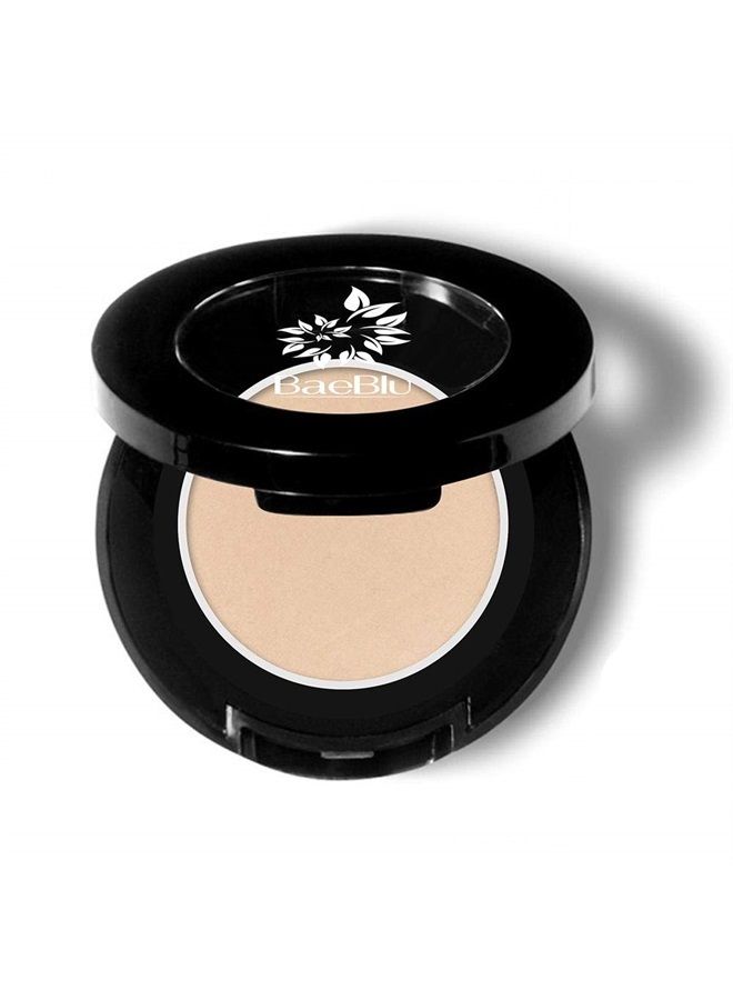 BaeBlu Hypoallergenic Eyeshadow Organic 100% Natural Finely Pressed Velvety Smooth Powder, Made in USA, Cashmere - Image 1