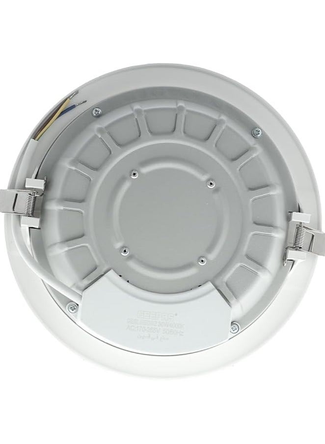 GEEPAS Geepas  GESL55062 Round Slim Downlight Led STYLISH AND MODERN 30W - Natural Cool White 6500K | Ultra Slim with Energy Saving| Ideal for Home Hotel & More  - Image 2