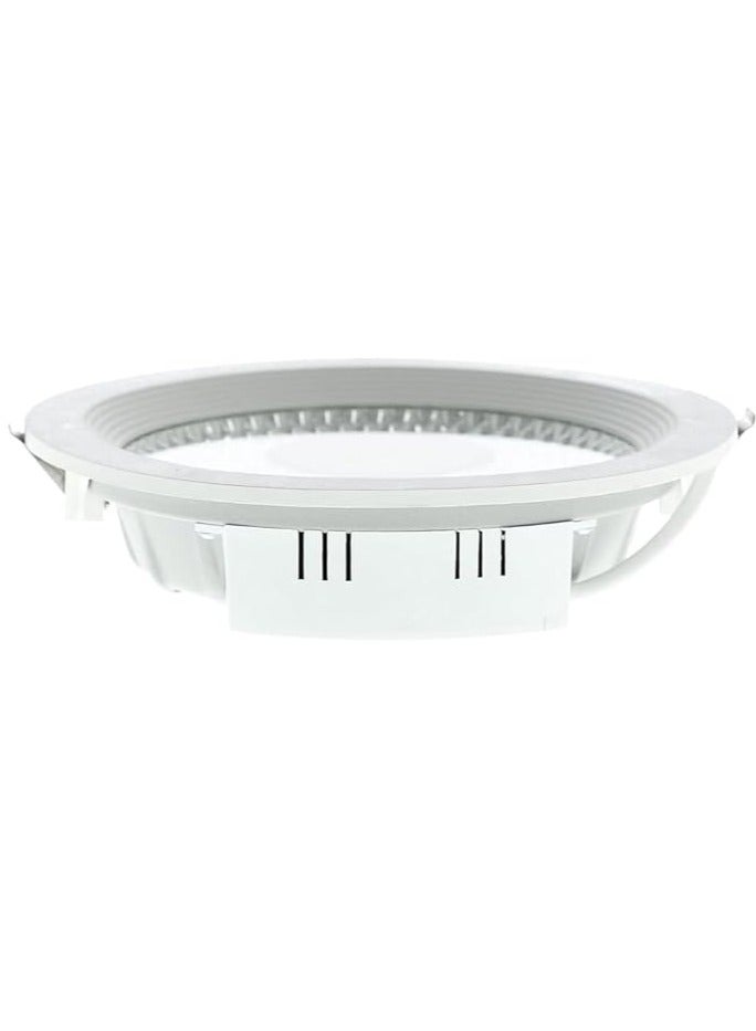 GEEPAS Geepas  GESL55062 Round Slim Downlight Led STYLISH AND MODERN 30W - Natural Cool White 6500K | Ultra Slim with Energy Saving| Ideal for Home Hotel & More  - Image 3