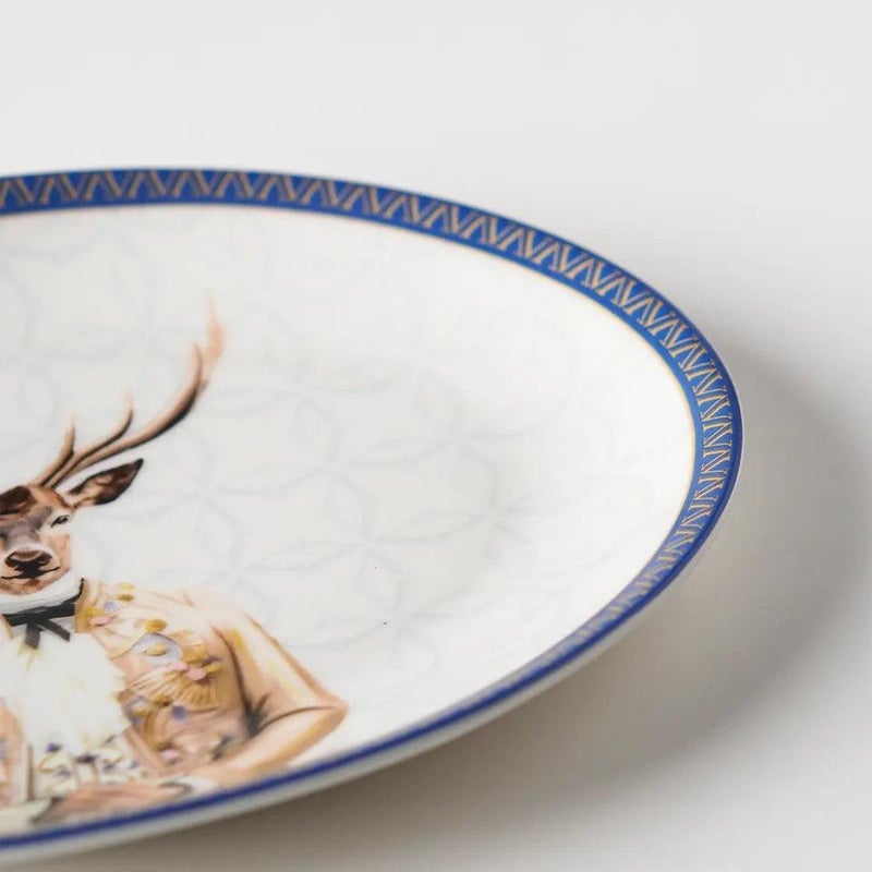 VITELLI DESIGN STUDIO Louise 24 cm Porcelain Boat plate - Image 2