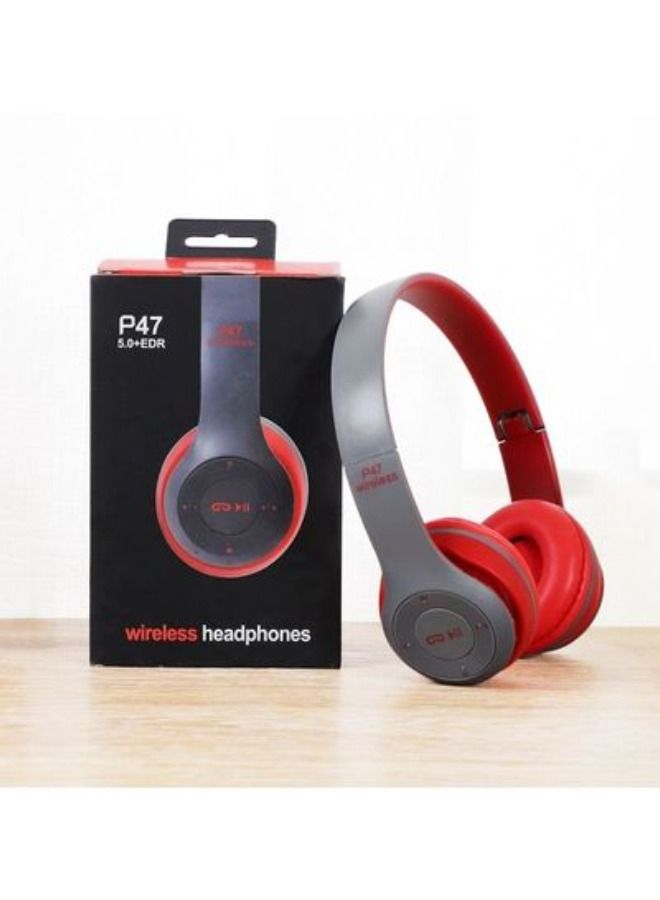 Headphones Wireless headset BlueTooth headset with hands-free microphone P47 wireless headphones p47 - Image 2
