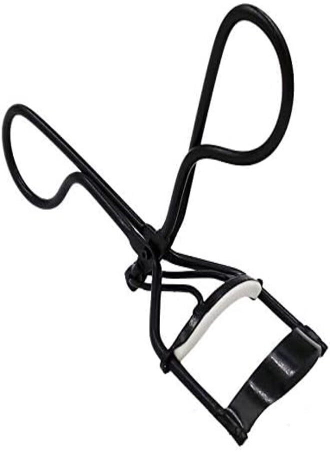 Eyelash Curler, Eyelash Curler with Professional Handle - Ergonomic Design and High Precision, Black Eyelash Extensions - 1 Piece