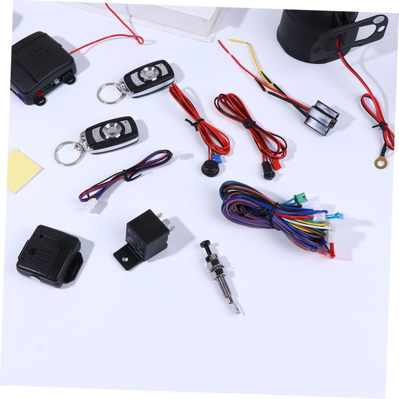 Car Security System With Motion Sensor Remote Start Theft Deterrent Portable - Image 5