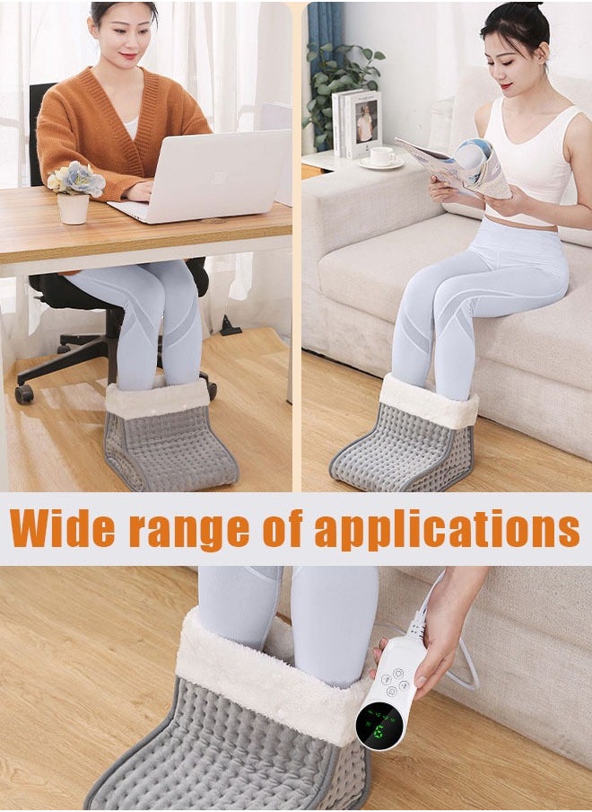 Super ZYouth - Electric Heating Pad Foot Massager, Portable Electric Foot Warmer for Men and Women, Reduces Pain - Image 1