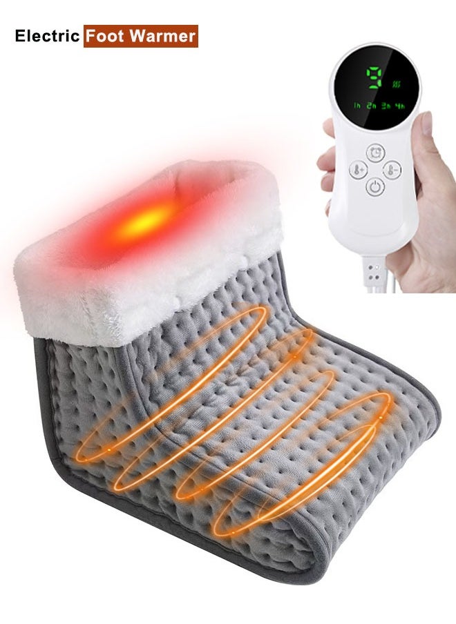 Super ZYouth - Electric Heating Pad Foot Massager, Portable Electric Foot Warmer for Men and Women, Reduces Pain - Image 1